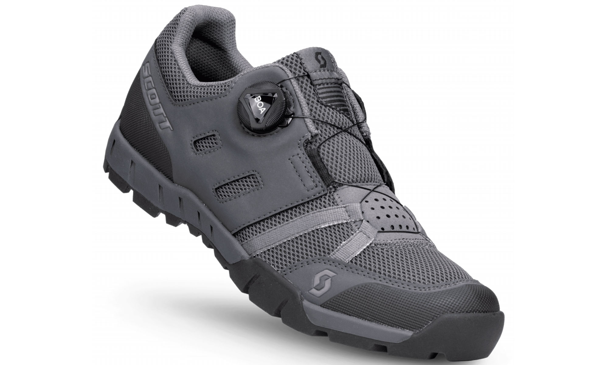 Велотуфли SCOTT SPORT CRUS-R BOA, темно-серые / черные, размер 42.0 Велотуфли SCOTT SPORT CRUS-R BOA, темно-серые / черные, размер 42.0