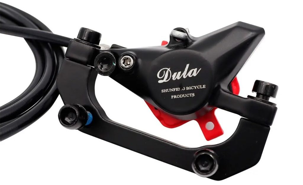 Тормоз гидравлический Shunfeng Dula с роторами 160мм на два колеса 3