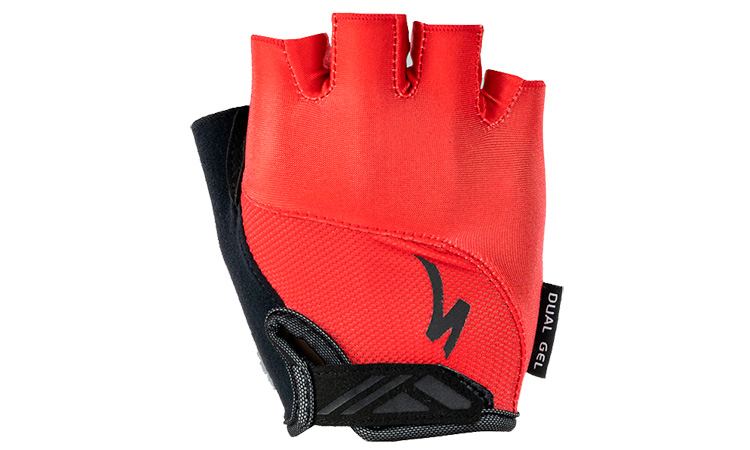 Фотографія Велоперчатки Specialized BG DUAL GEL GLOVE SF WMN червоний, розмір M