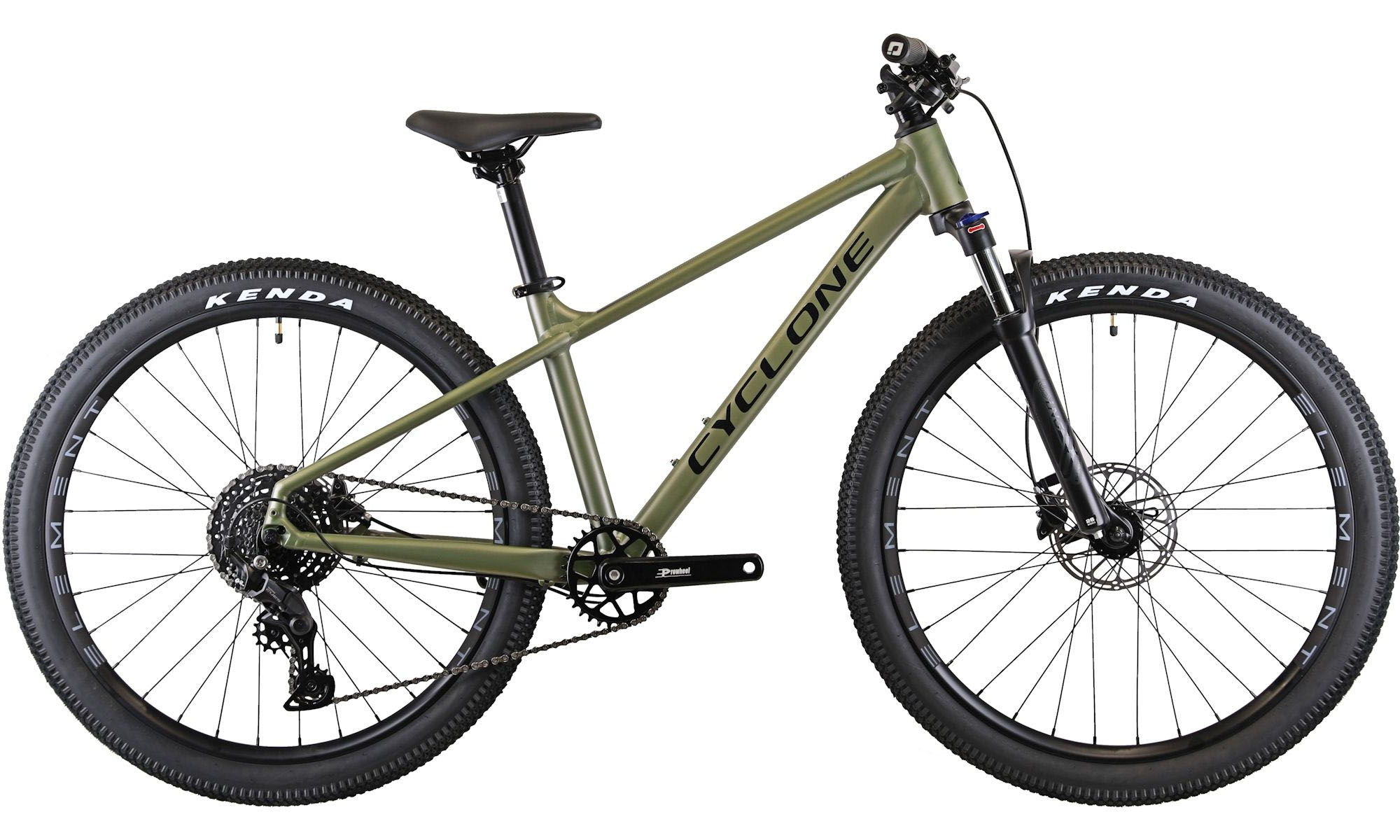 Велосипед CYCLONE RX 26", розмір S, рама 15", рік 2026, Зелено-сірий, матовий Велосипед CYCLONE RX 26", розмір S, рама 15", рік 2026, Зелено-сірий, матовий