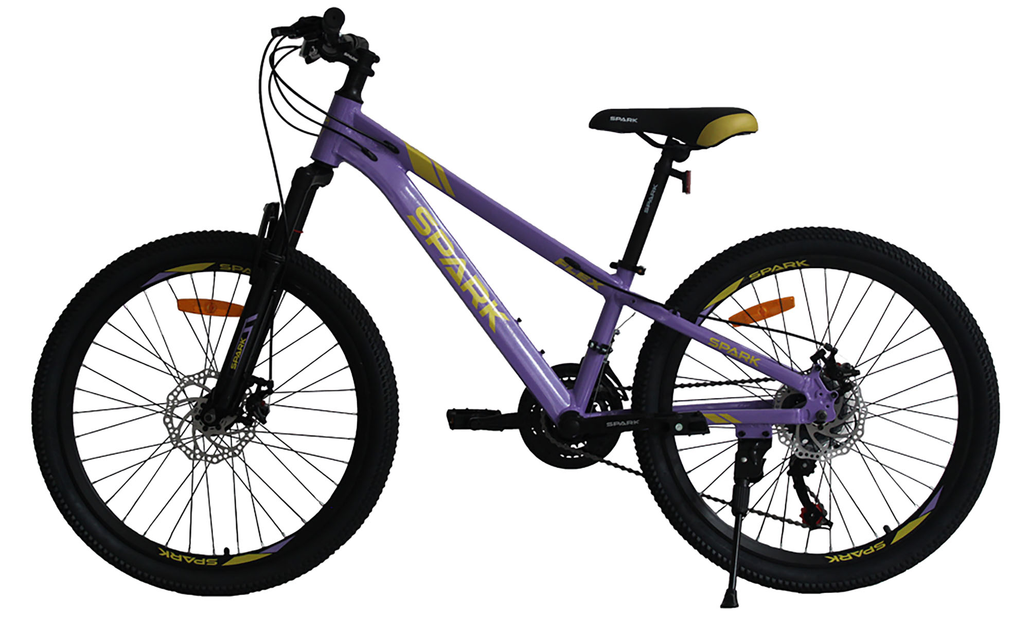Велосипед SPARK FLEX 24", розмір XXS, рама 11", рік 2026, бузковий 4 Велосипед SPARK FLEX 24", розмір XXS, рама 11", рік 2026, бузковий 4