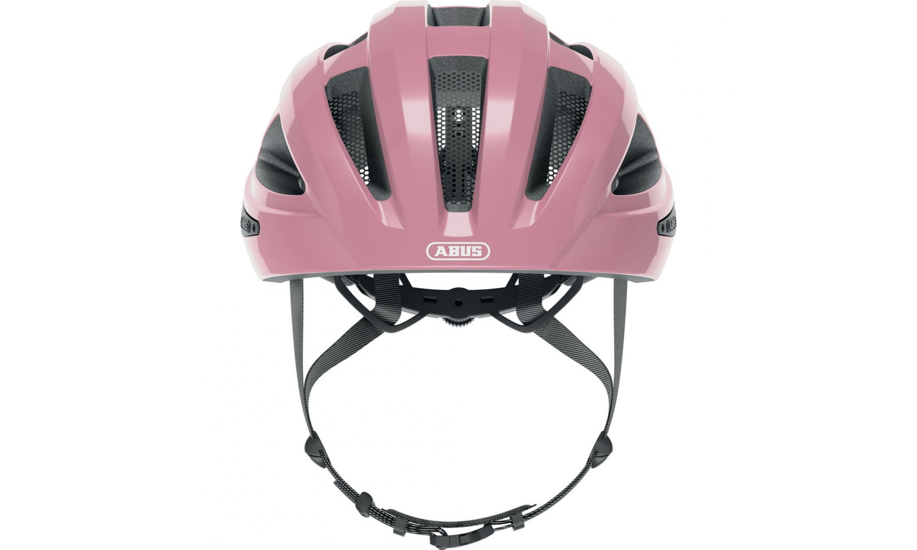 Велошлем спортивный ABUS MACATOR Shiny Rose, размер L (58-62 см), глянцевый розовый 4