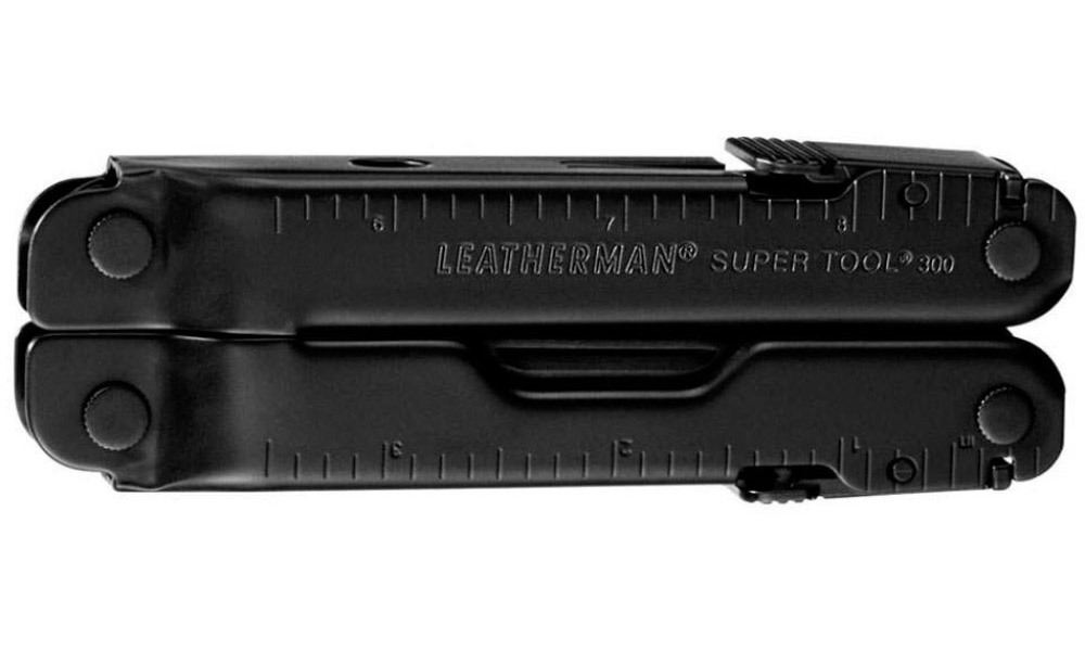 Мультиинструмент LEATHERMAN Super Tool 300M BLACK, чехол MOLLE (черн), картонная коробка 5