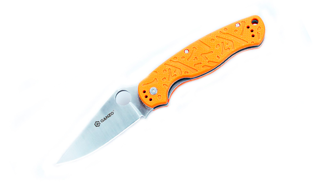 Фотография Складной нож Ganzo G7301 оранжевый 