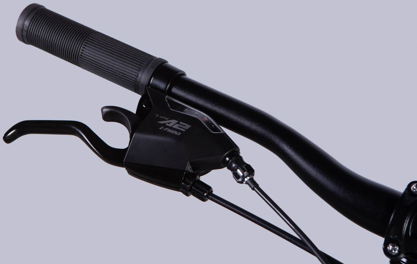 Велосипед Discovery TREK DD FR 26", размер XS, рама-13", 2025, сине-серебристый 4