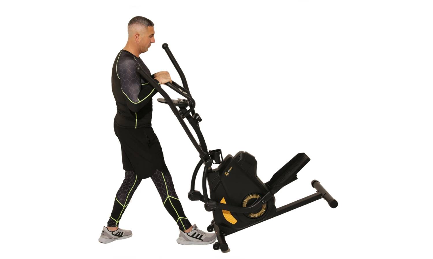 Гибридный орбитрек/степпер Besport BS-1104 TOPHILL черно-желтый 3