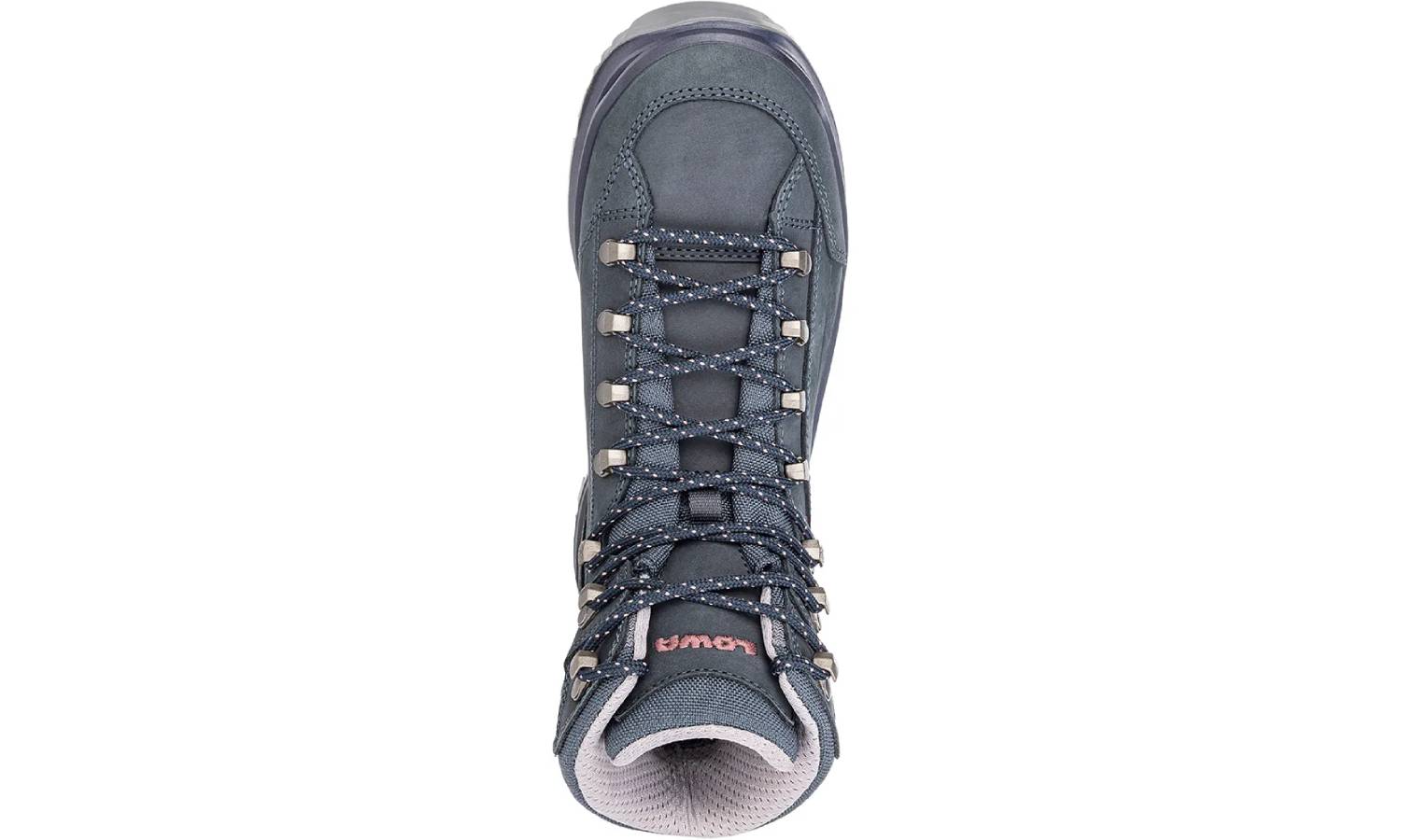 Ботинки женские LOWA Renegade Evo GTX MID W steel blue-old rose размер 39.0 2