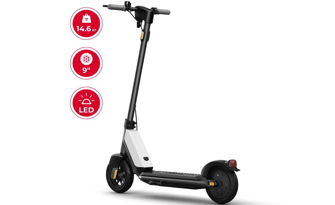 Электросамокат NIU KQi1 Sport 9", 250(450)W, 5.1Ah, App, черный 10 Электросамокат NIU KQi1 Sport 9", 250(450)W, 5.1Ah, App, черный 10