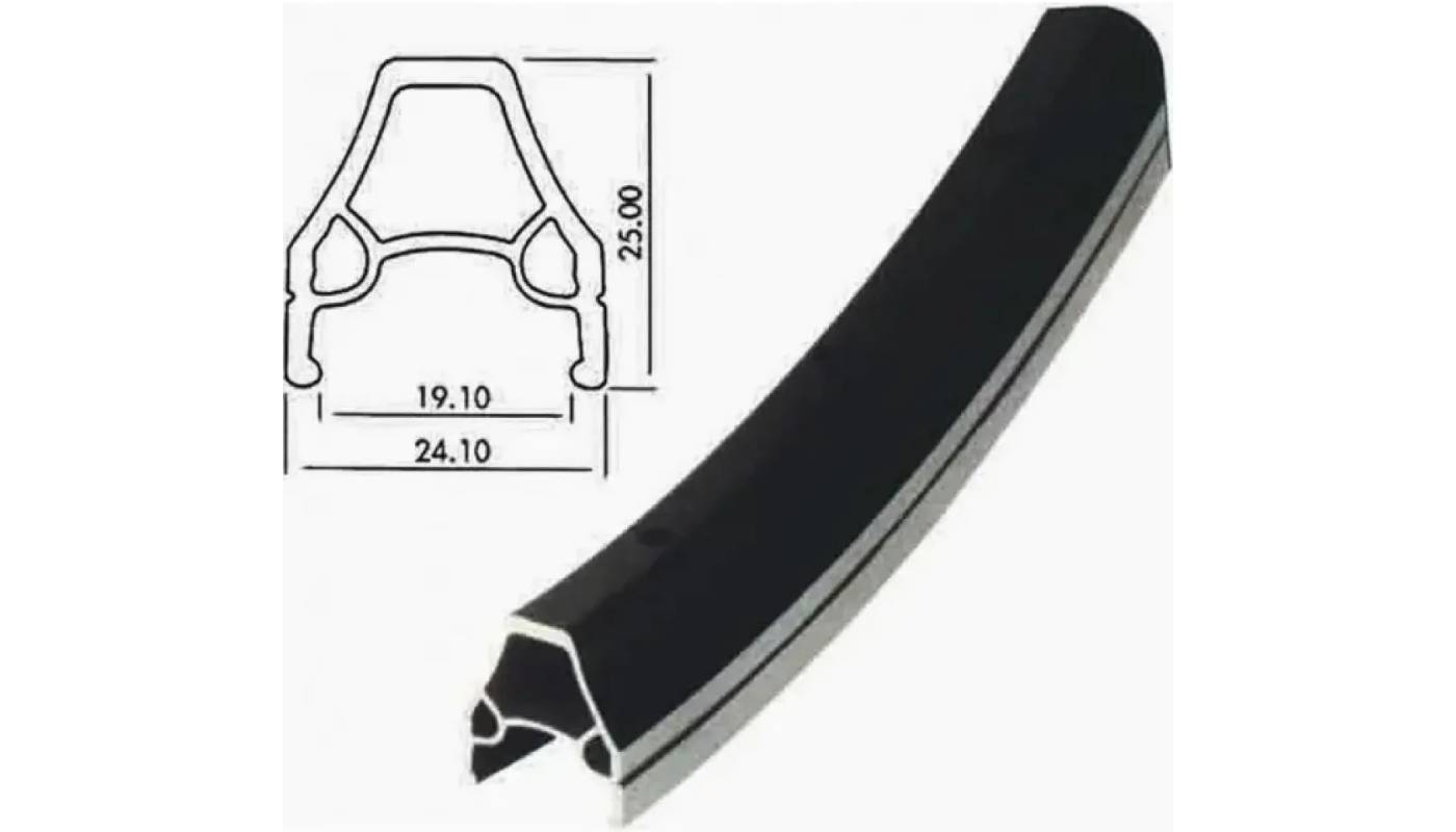 Обод 26" Avanti DH-25 36шп, черный 2