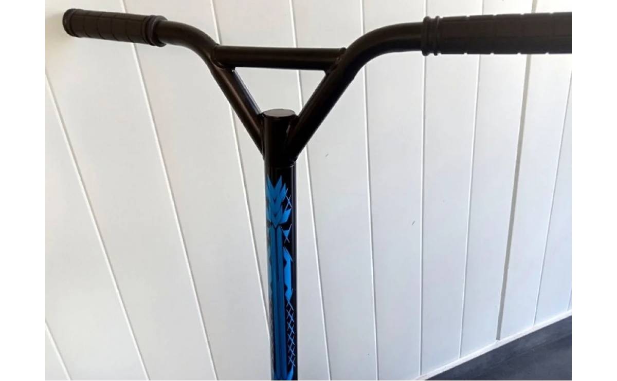Самокат трюковый Scooter, синий 4