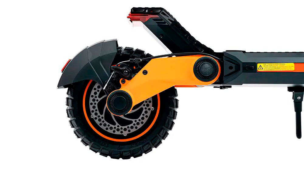 Електросамокат KUGOO KIRIN G3 (1200 Вт; 18 А/год; 52 В), чорний 4