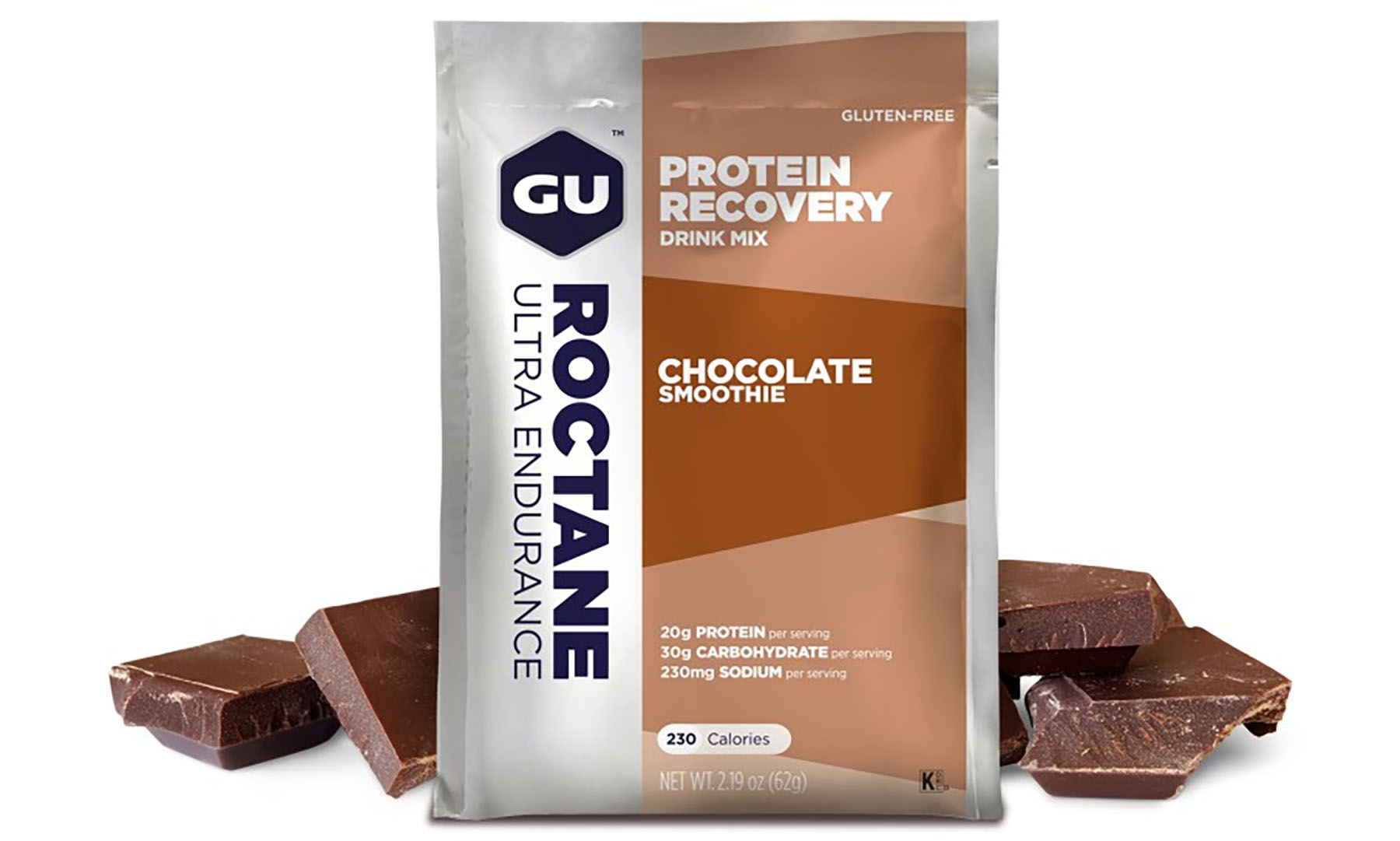 Фотография Протеин для восстановления GU Energy ROCTANE Protein Chocolate Smoothie, 1 порция