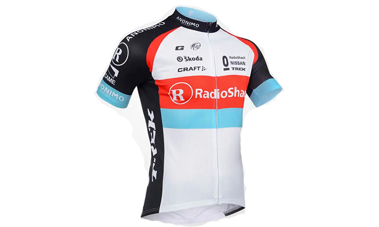 Велоджерсі RadioShack 2013, короткий рукав, розмір 2XL 2