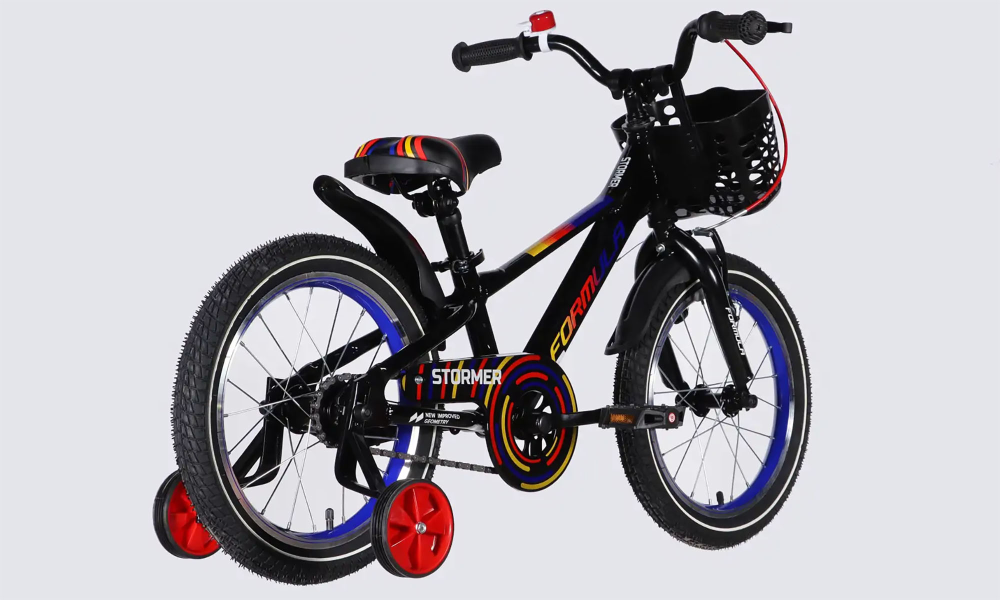 Велосипед Formula Kid STORMER BH 16", размер XXS, рама-8,5", год 2026, черный 2