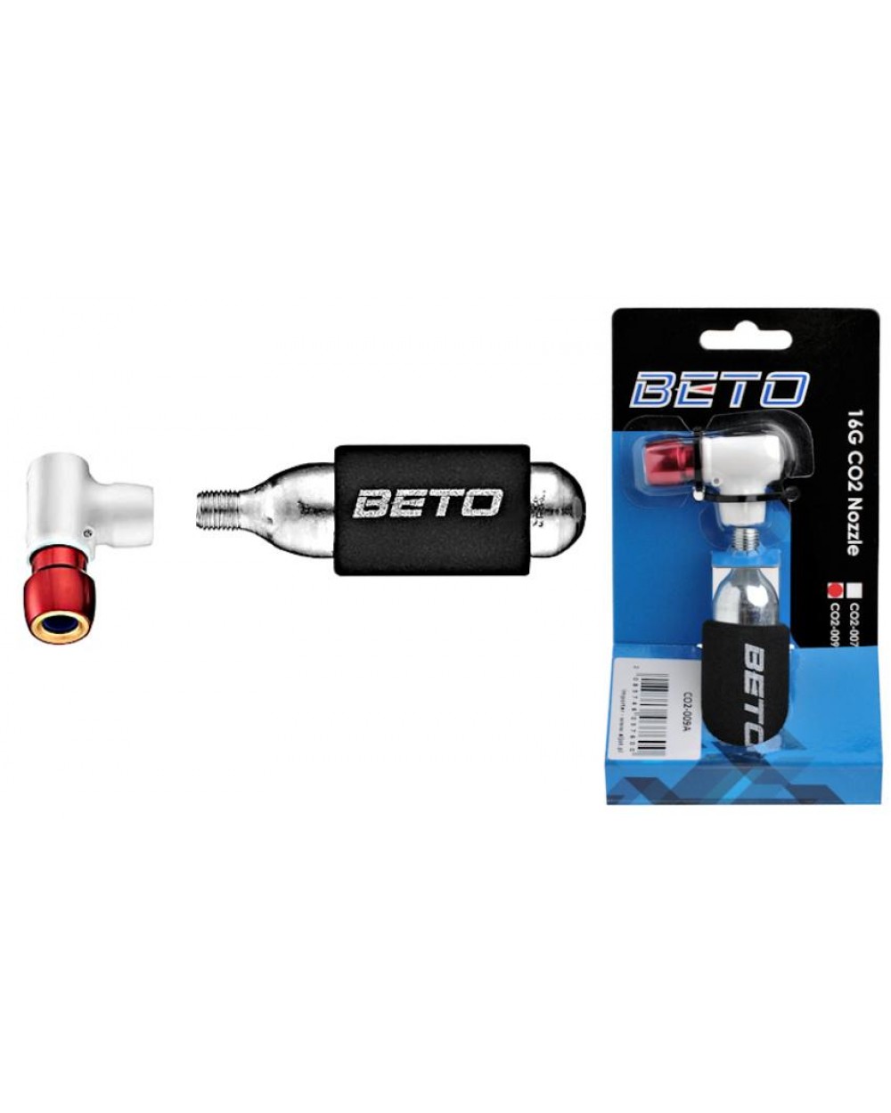 Клапан Beto CO2-009A + балон CO2 16г 2