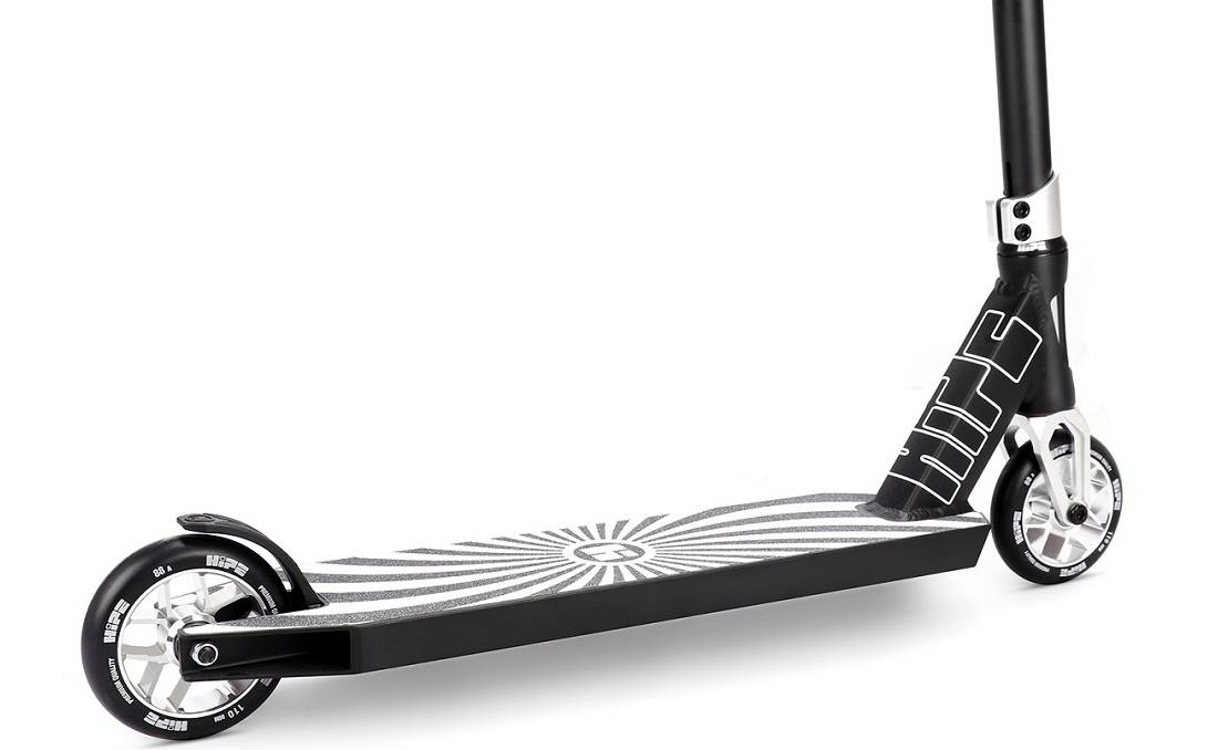 Самокат трюковый Hipe H10 Silver/Black 3