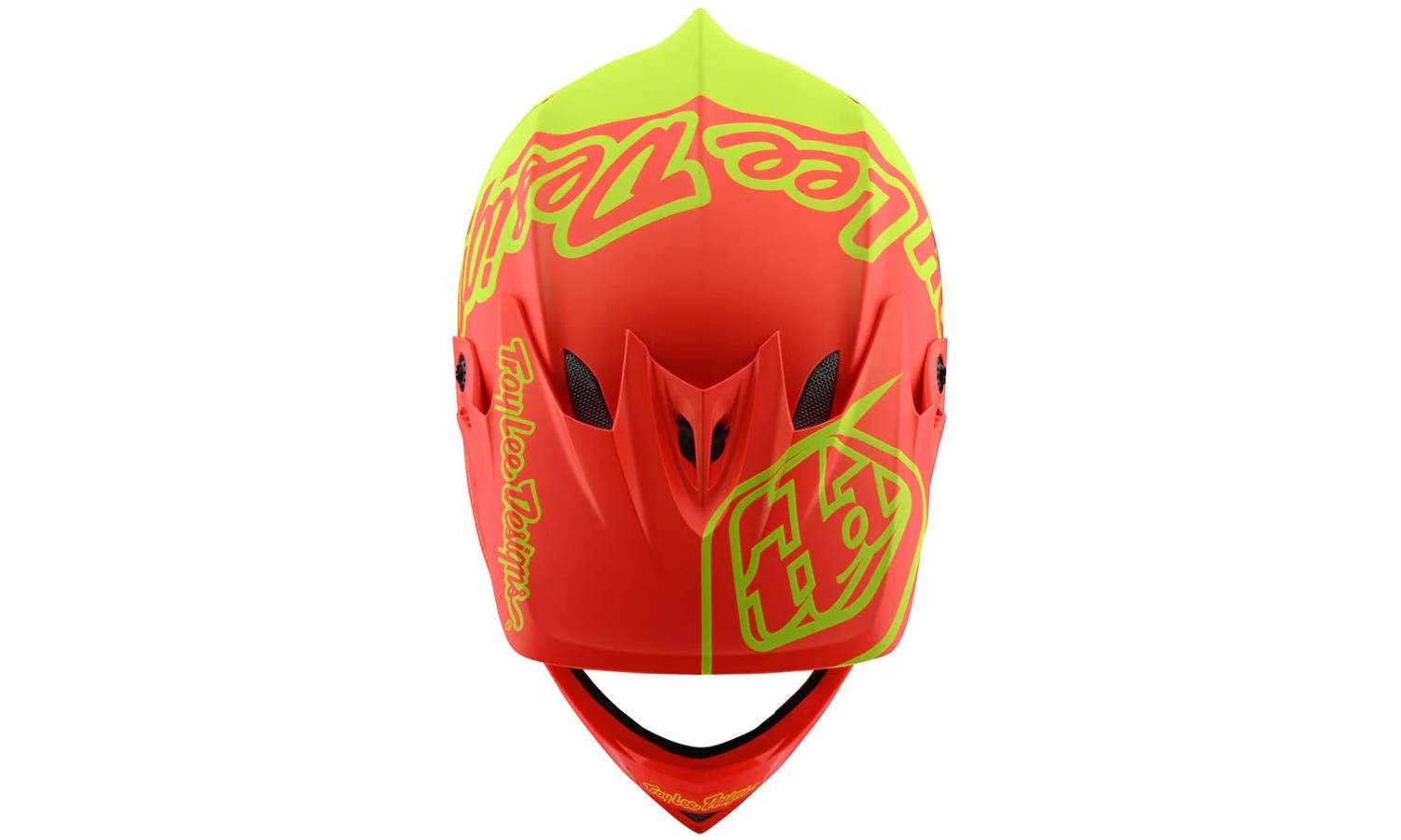 Вело шолом TLD D3 Fiberlite розмір S (54-55 см) Silhoette Orange/Yellow 3