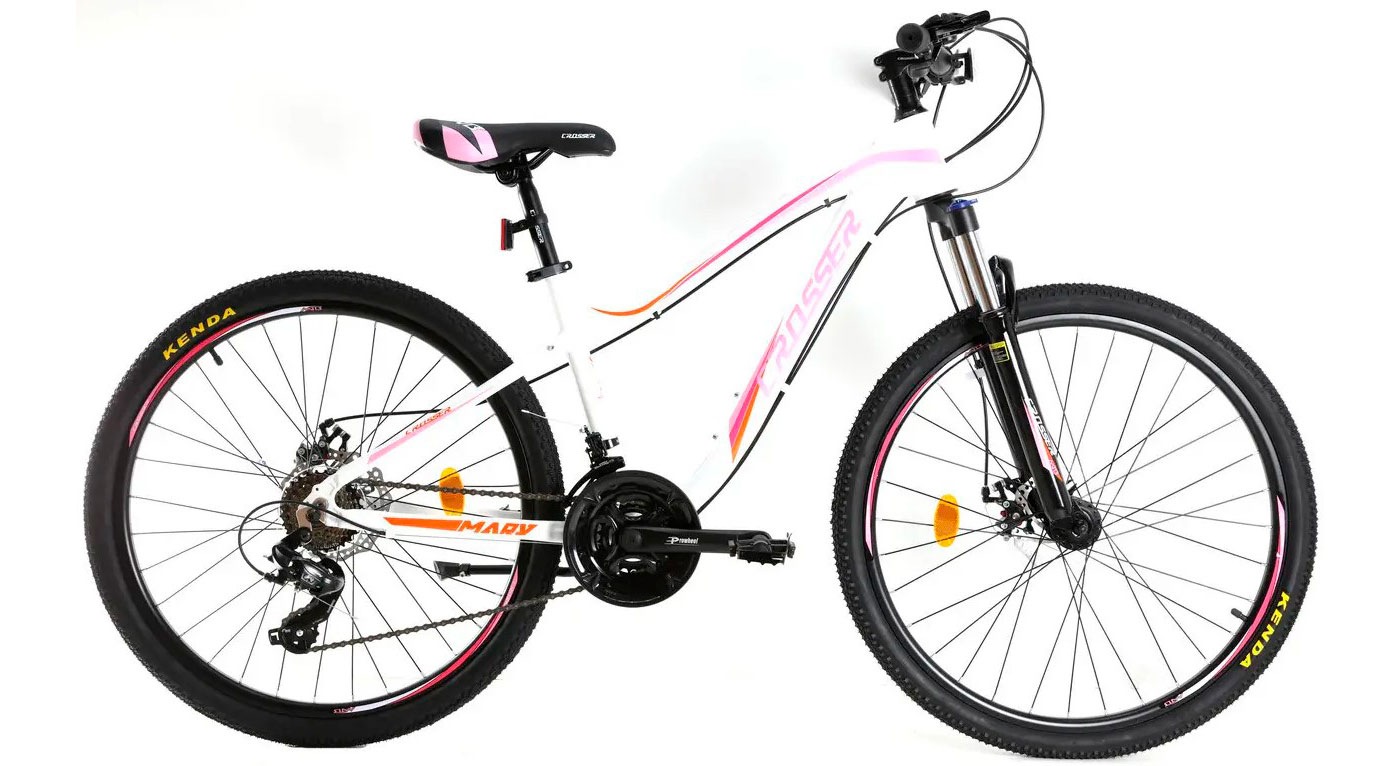 Фотография Велосипед Crosser Mary 24" размер XXS рама 13 2021 Белый