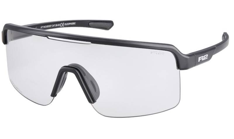 Очки R2 BOOST черный, линза clear to grey PC Photochromic, категория 0-3
