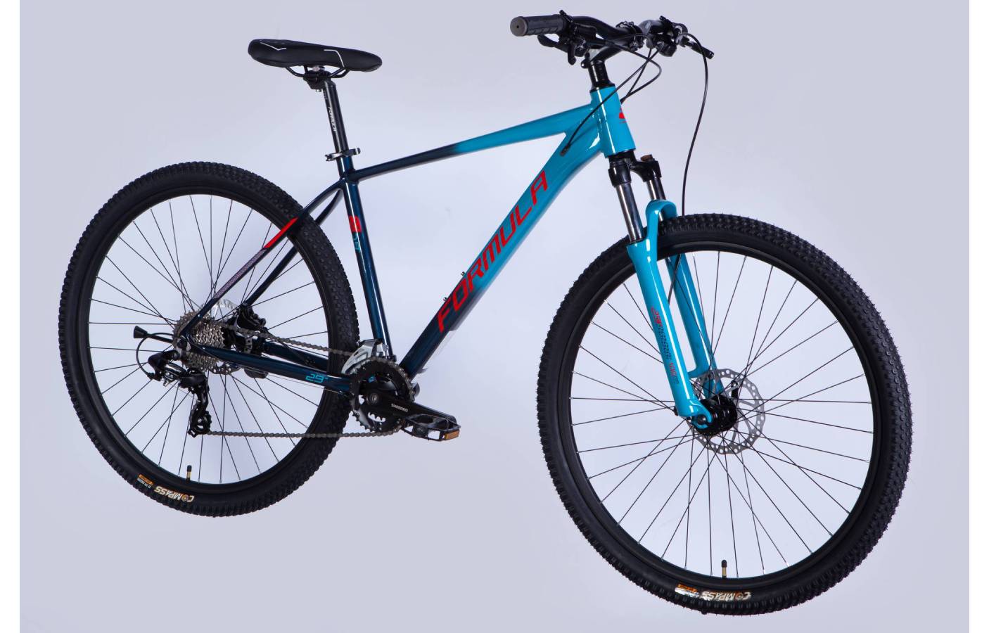 Велосипед Formula DRIVE HDD 29" розмір ХL рама 21" 2025 сине-бирюзовый 5