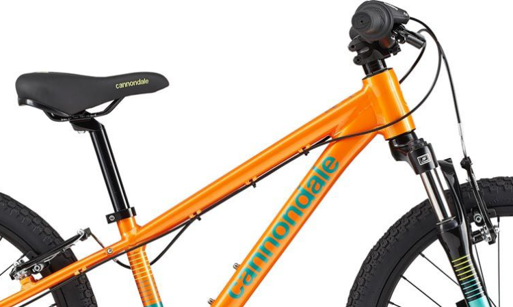 Фотография Велосипед Cannondale TRAIL GIRLS OS 20" 2021 Оранжевый 2