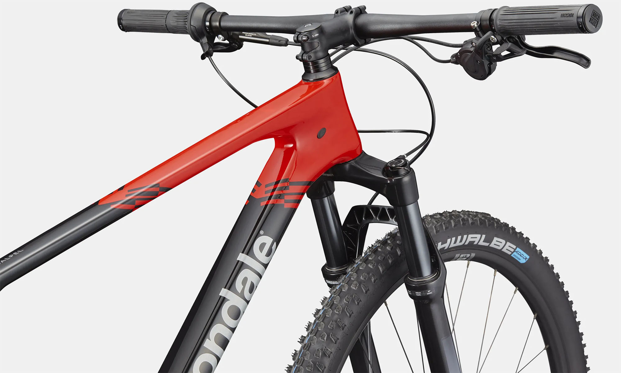 Велосипед Cannondale SCALPEL HT Carbon 3, 29", размер M, год 2026, красно-черный 2