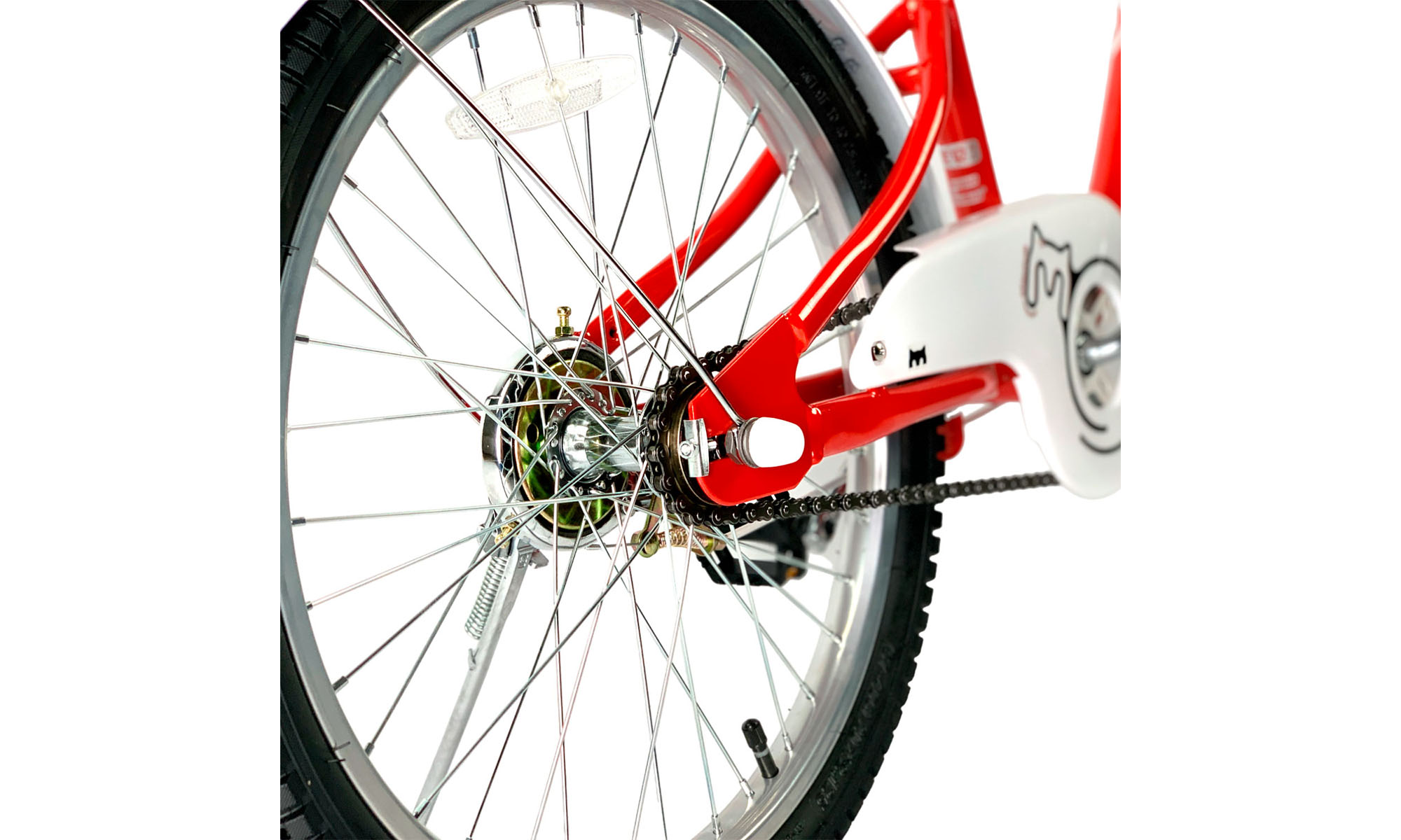 Дитячий велосипед Royalbaby Chipmunk MM Girls 20 ", офіційний UA, червоний 7