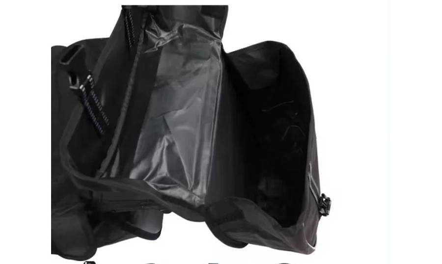 Фотографія Велосумка на багажник YANHO TB 2-ох секцинная, 20л. черный 2