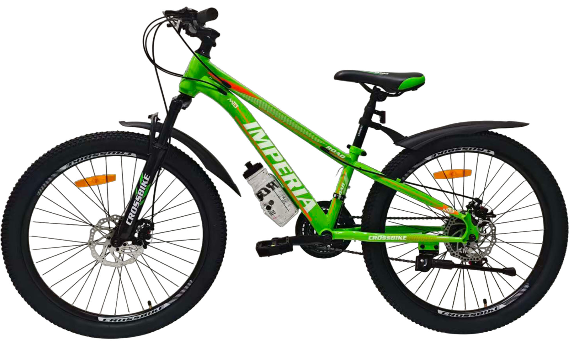 Велосипед CrossBike Imperia 26", розмір XS, рама 13", рік 2026, Зелений 2