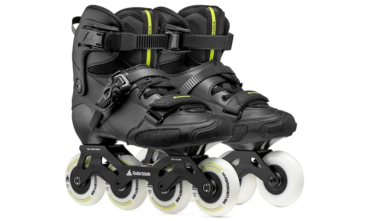 Ролики Rollerblade Crossfire LX black-lime 46.0 6 Ролики Rollerblade Crossfire LX black-lime 46.0 6