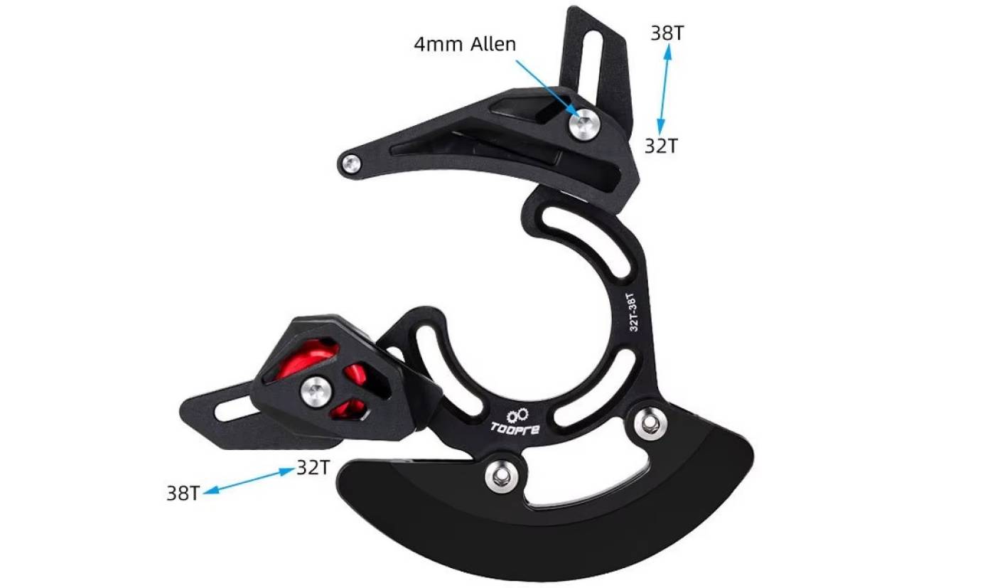 Заспокоювач ланцюга Toopre, 32-38T з захистом 7 Заспокоювач ланцюга Toopre, 32-38T з захистом 7