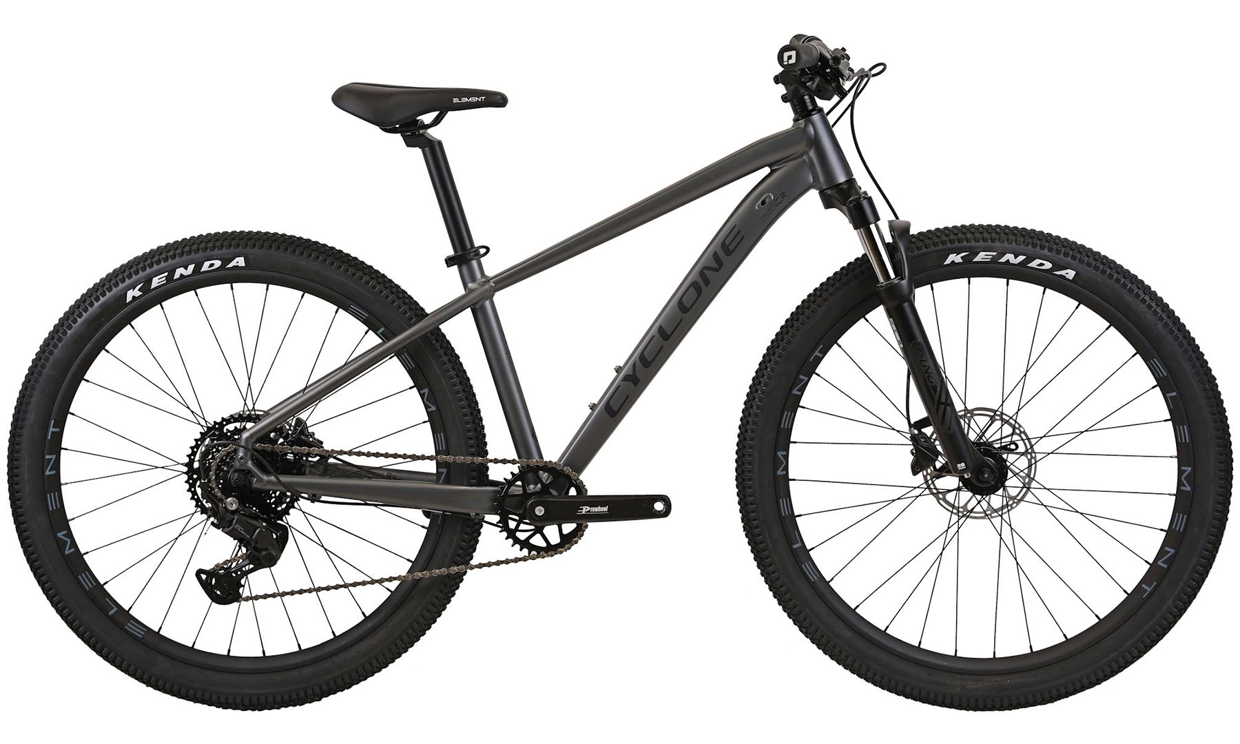 Фотографія Велосипед CYCLONE RX 26" розмір S 2024 Сірий