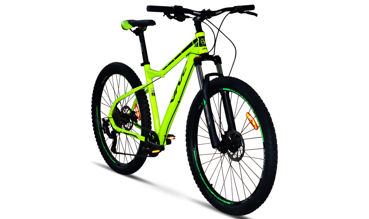 Велосипед VNC SandRider A5 27,5" размер M рама 17 2023 Салатовый 3