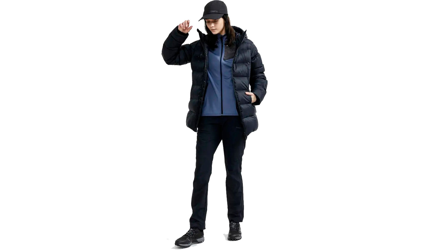 Кофта Craft ADV Tech Fleece Thermal midlayer жіноча, розмір S, сезон AW 21, синій 2