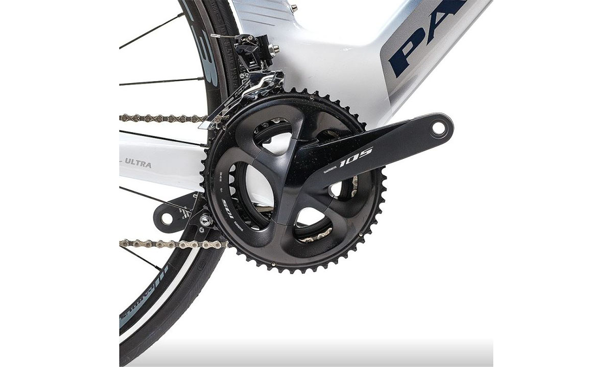 Велосипед PARDUS Road Gomera Ultra 105 11s Rim Blue White Размер рамы S 5