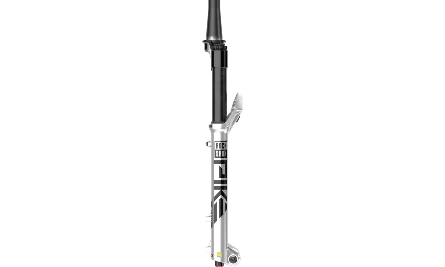 Фотографія Вилка RockShox Pike Ultimate Charger 3 RC2 - Crown 29" Boost™ 15x110 130mm Silver Alum Str Tpr 44offset DebonAir+ (includes Bolt On Fender, 2 Btm Token 3