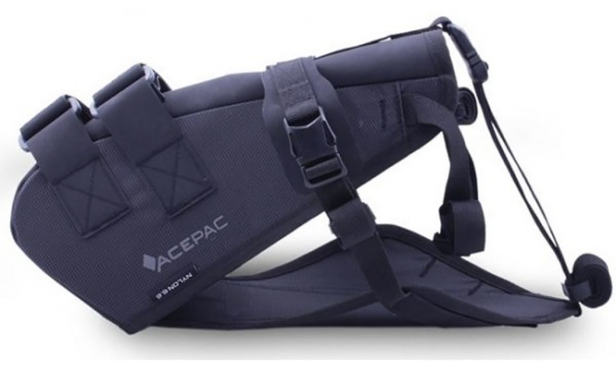 Фотография Подвесная система для подседельной сумки AcePac Saddle Harness 2021 Black