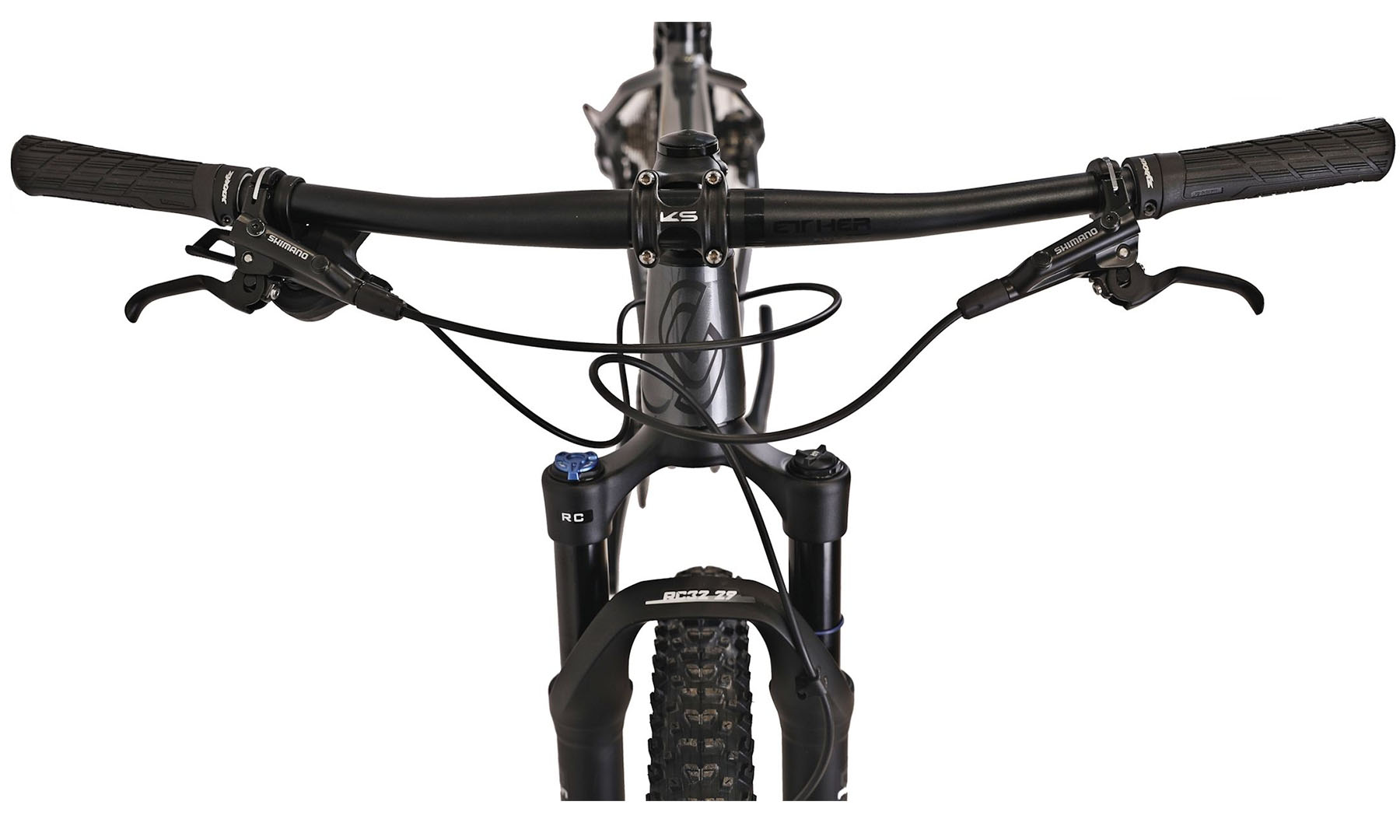 Фотография Велосипед Cyclone SLX 29" размер рамы M (18") 2024 Графитовый 4