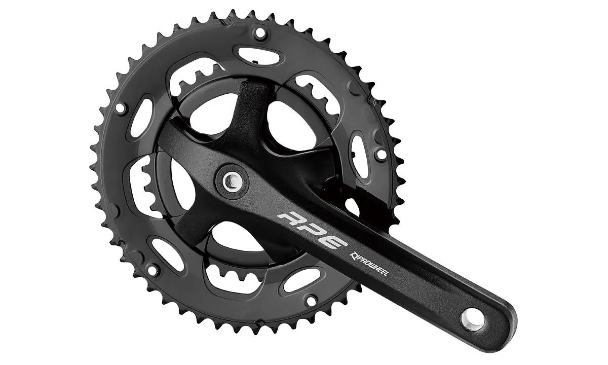 Комплект шатунов PROWHEEL RPE-421, (8S / 7S), 170mm, 50T/34T black Комплект шатунов PROWHEEL RPE-421, (8S / 7S), 170mm, 50T/34T black