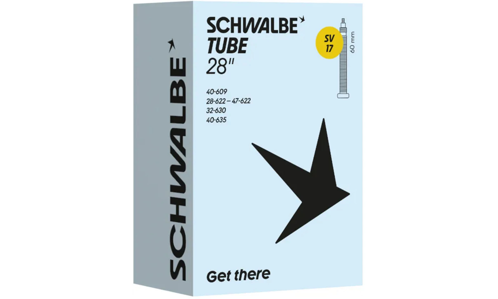 Камера 28" (28/47-622/635) Schwalbe SV17 60мм 