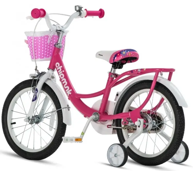 Фотография Велосипед детский RoyalBaby Chipmunk Darling 18" (2022), Розовый 2