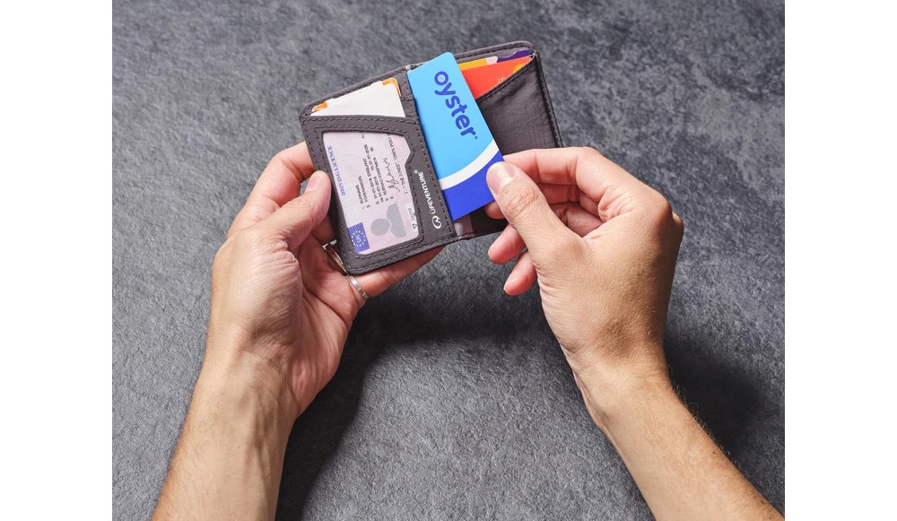 Фотография Кошелек Lifeventure Recycled RFID Card Wallet mustard 2