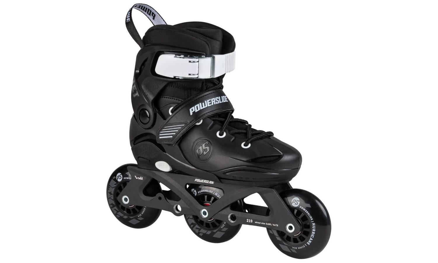 Ролики POWERSLIDE Jet Pro adj. размер 31,0-34,0 черный 5