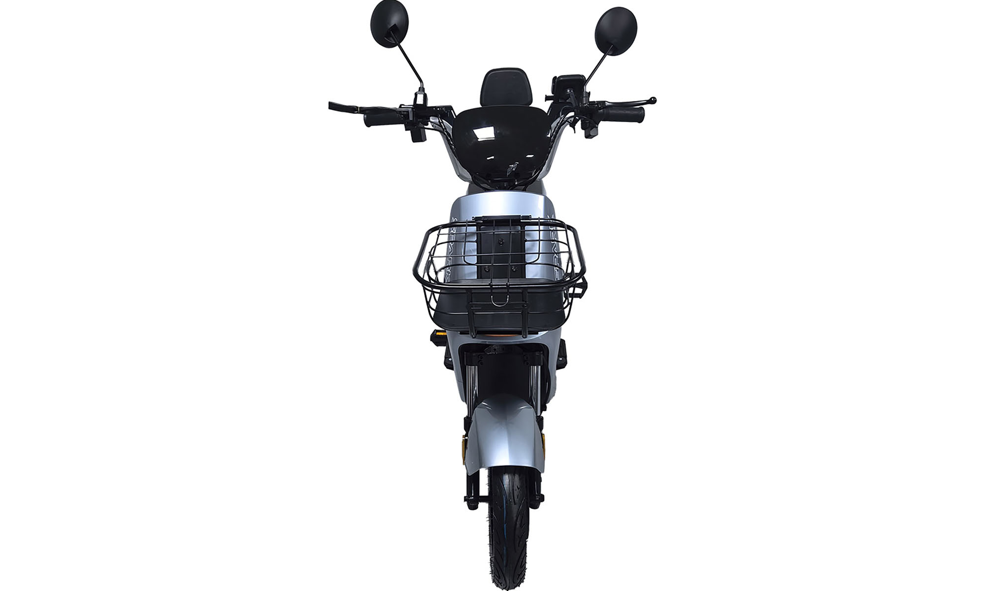 Велосипед с электромотором SPARK FREE 14", размер универсальный, год 2026, 60V/1000W/25Ah, серебристый 3