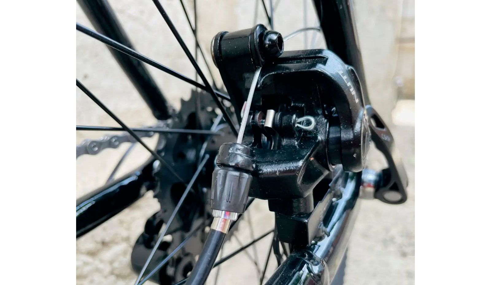 Велосипед DeMARCHE Gravel Point 2x9 28" розмір S 2022 Чорний 7 Велосипед DeMARCHE Gravel Point 2x9 28" розмір S 2022 Чорний 7