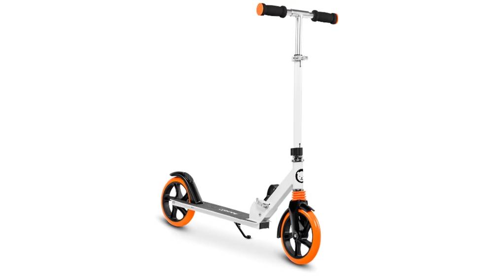 Детский самокат Lionelo Luca WHITE ORANGE 2