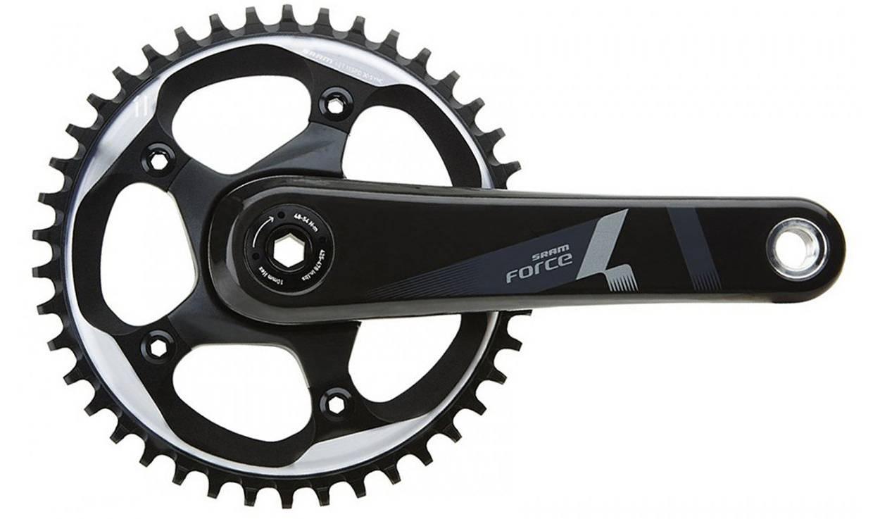 Фотографія Шатуни SRAM Force1 BB386 172.5 w 42T X-SYNC Chainring Bearings NOT Included