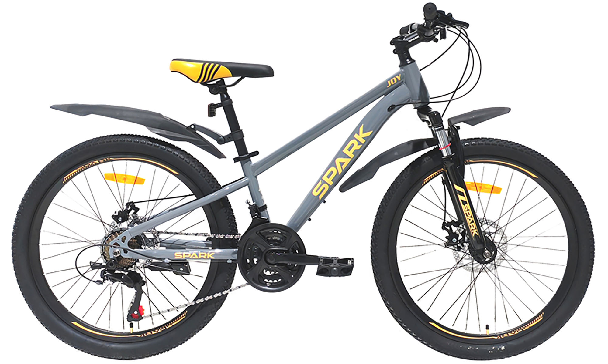 Велосипед SPARK JOY 24", размер XXS, рама 11", 2025, серый
