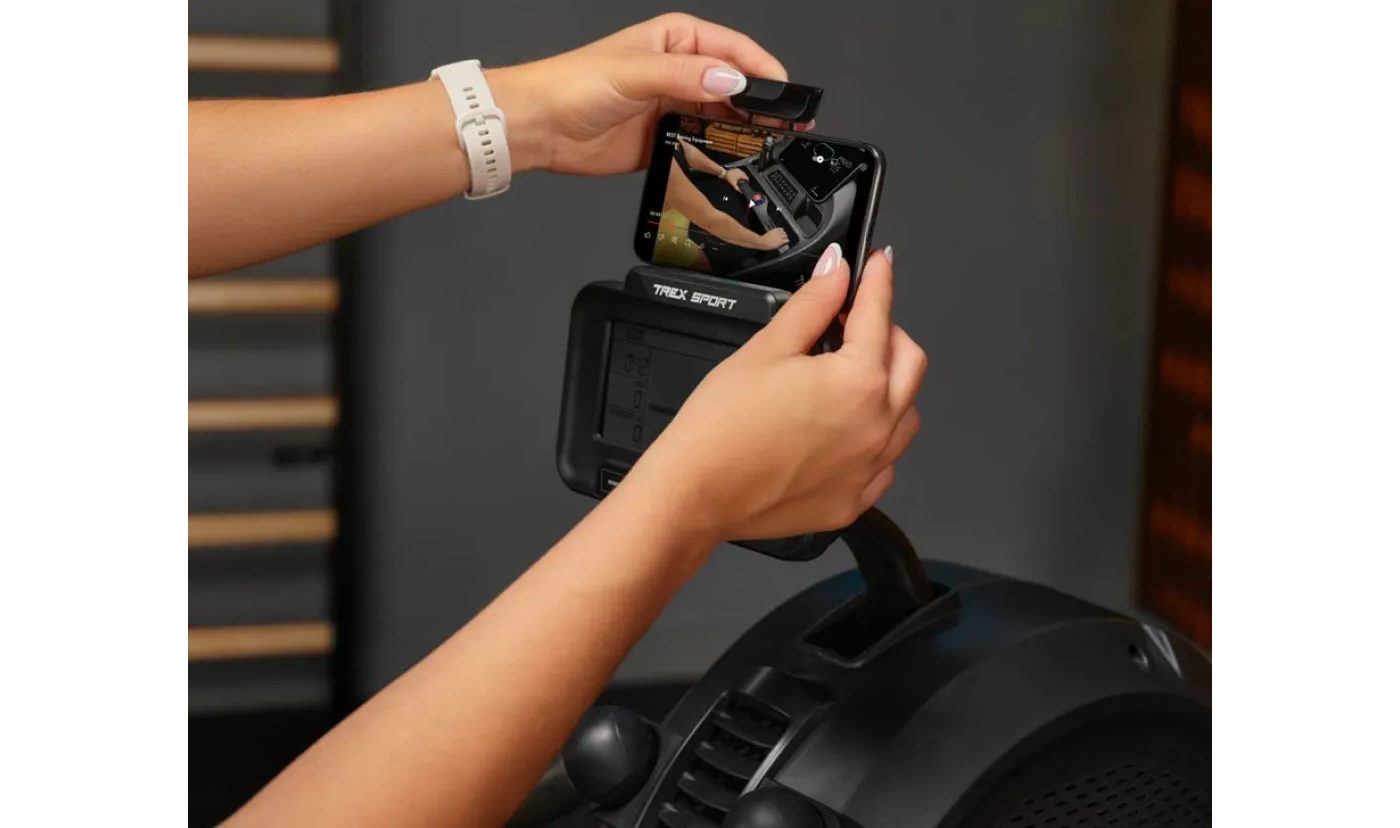 Гребной тренажер Trex Sport APRON TX-880RM аэромагнитный черный 10 Гребной тренажер Trex Sport APRON TX-880RM аэромагнитный черный 10