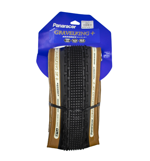 Покрышка Panaracer GRAVELKING SK+, 700x35C, Черно-коричневый 4